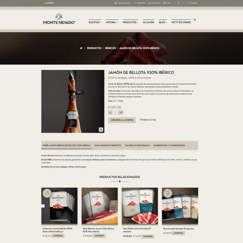 Tienda online - Monte Nevado