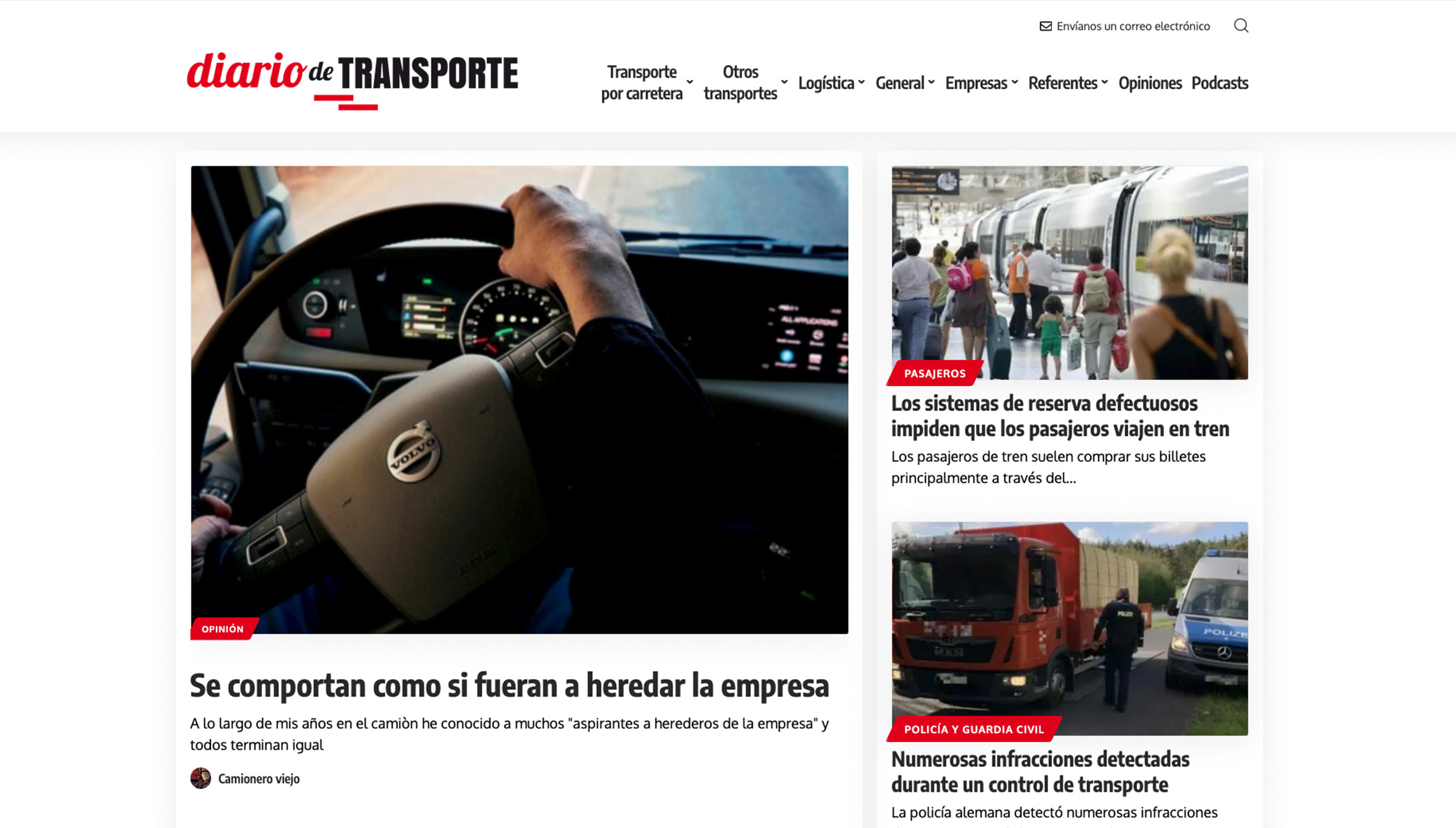 Web Diario de Transporte