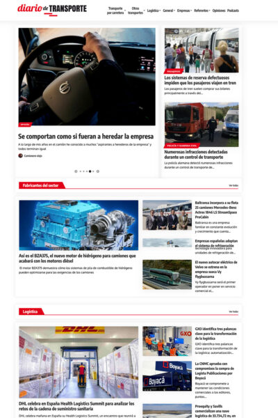 Web Diario de Transporte