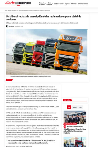 Web Diario de Transporte