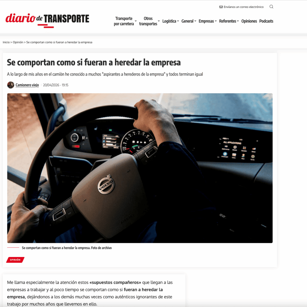 Web Diario de Transporte